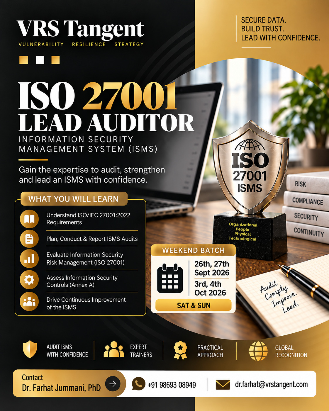 ISO 27001:2022 Lead Auditor
