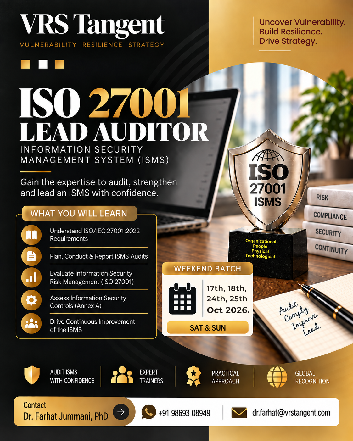 ISO 27001:2022 Lead Auditor