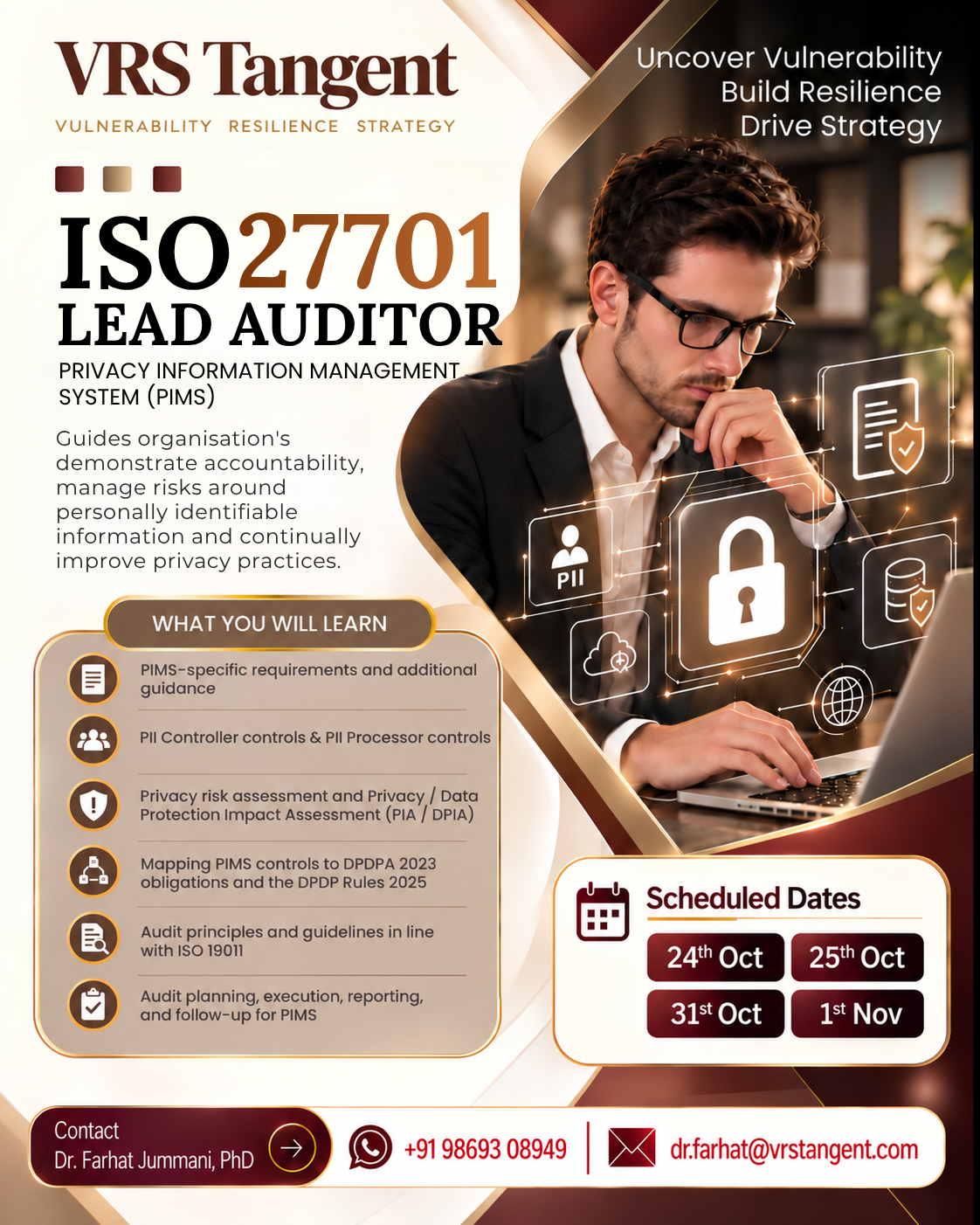 ISO 27701:2025 Lead Auditor