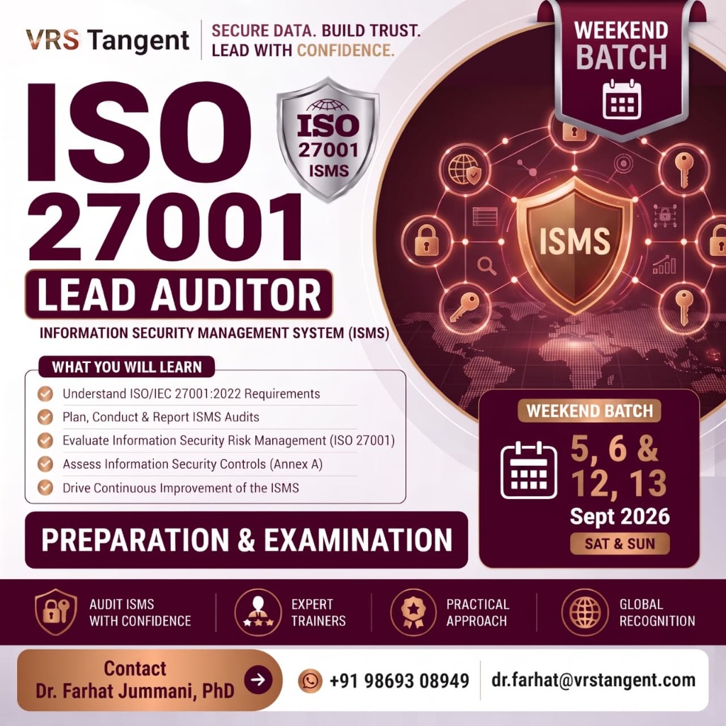 ISO 27001 Lead Auditor Course